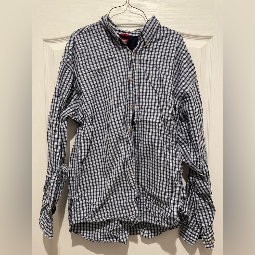 Wrangler men’s Long sleeve button down
